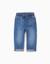 Pantalon en jean slim à cordon Bleu+Bleu foncé 1 - vertbaudet enfant 