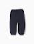 Pantalon de jogging en coton à imprimé creativity Bleu foncé+Vert 2 - vertbaudet enfant 