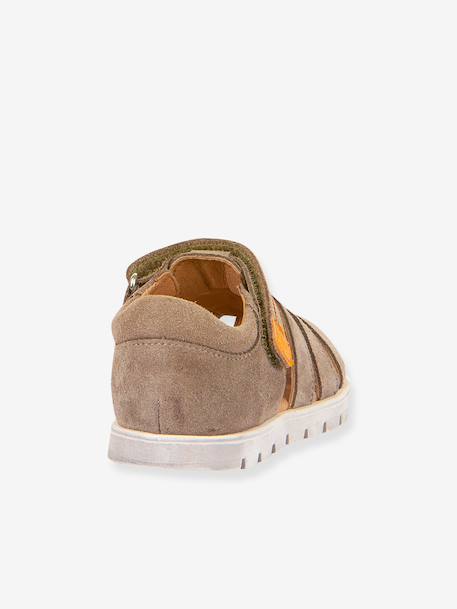 Sandales KEKO enfant Froddo beige+bleu jean+caramel 4 - vertbaudet enfant 