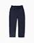 Pantalon à coupe droite avec nœud décoratif Bleu foncé 1 - vertbaudet enfant 