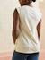 T-shirt grossesse sans manches coton bio beige+kaki 4 - vertbaudet enfant 