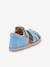Sandales barefoot FLEXY F enfant Froddo bleu ciel+corail+jaune+rose poudré 4 - vertbaudet enfant 