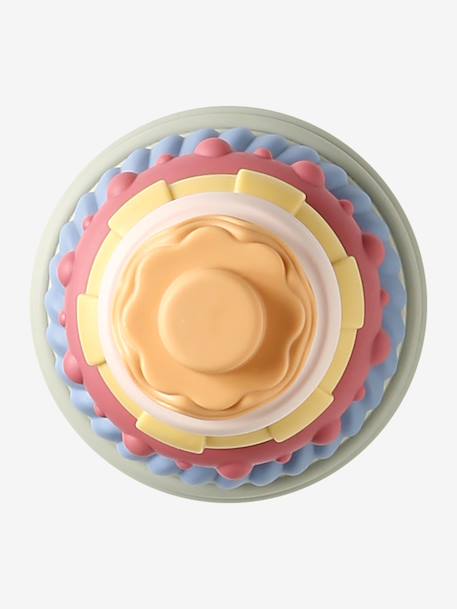 Pyramide sensorielle à empiler multicolore 4 - vertbaudet enfant 