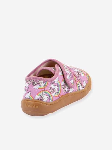 Chaussons barefoot imprimés enfant Froddo bleu électrique+fuchsia+gris+rose imprimé 18 - vertbaudet enfant 