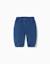 Pantalon en jean avec boutons décoratifs Bleu clair 2 - vertbaudet enfant 