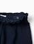 Pantalon à jambe large en point de rome Bleu foncé 3 - vertbaudet enfant 