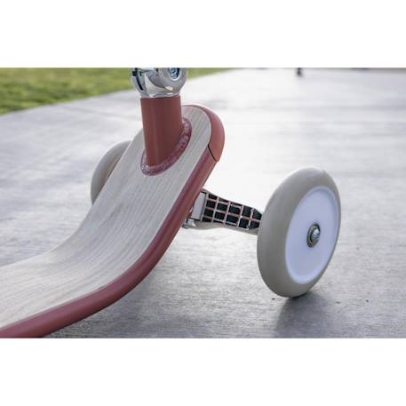 Trottinette Glider, pour les enfants de 3 à 8 ans. Bleu+Noir+Rouge 15 - vertbaudet enfant 