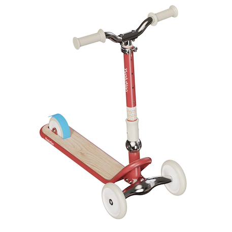 Trottinette Glider, pour les enfants de 3 à 8 ans. Bleu+Noir+Rouge 13 - vertbaudet enfant 