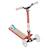 Trottinette Glider, pour les enfants de 3 à 8 ans. Bleu+Noir+Rouge 13 - vertbaudet enfant 