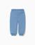 Pantalon de jogging en coton peigné à imprimé art thinker Bleu 3 - vertbaudet enfant 