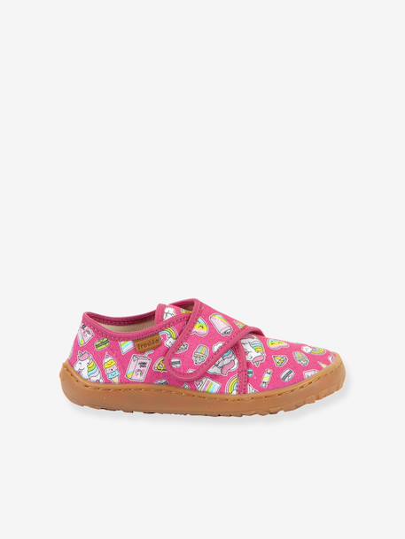 Chaussons barefoot imprimés enfant Froddo bleu électrique+fuchsia+gris+rose imprimé 7 - vertbaudet enfant 