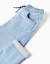 Pantalon de jogging en jean avec cordon Bleu clair 4 - vertbaudet enfant 