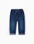 Pantalon en jean slim à cordon Bleu+Bleu foncé 5 - vertbaudet enfant 