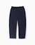 Pantalon à coupe droite avec nœud décoratif Bleu foncé 2 - vertbaudet enfant 
