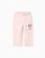 Pantalon de jogging en coton peigné à imprimé minnie Rose clair 1 - vertbaudet enfant 