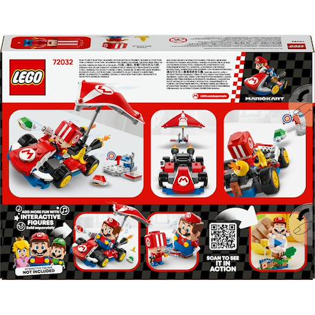 Lego super mario - mario kart - kart standard - 72032 Multicolore 4 - vertbaudet enfant 