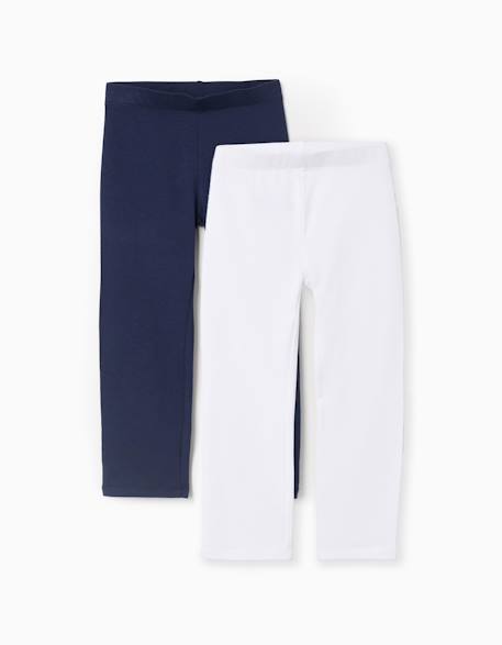 Fille-Pantalon-Pack 2 leggings