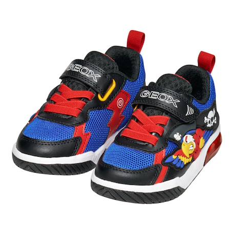Baskets synthétique j inek Bleu 3 - vertbaudet enfant 