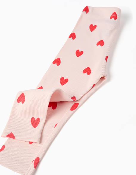 Sweat en coton peigné peppa pig + legging Rose clair 4 - vertbaudet enfant 