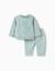 Sweat avec imprimé tigrou + pantalon Vert clair 1 - vertbaudet enfant 