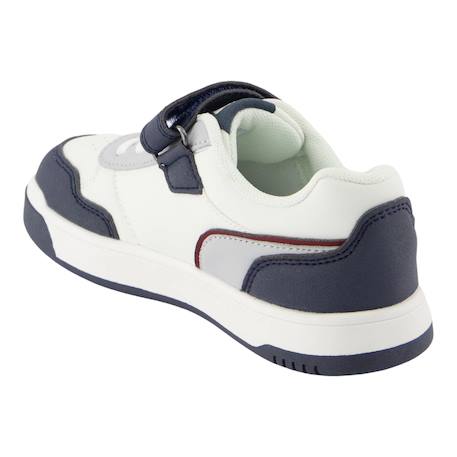 Baskets cuir, synthétique lcs court breaker garçon Blanc+White 3 - vertbaudet enfant 