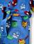 Robe de chambre en polaire corail à motif des avengers Bleu 4 - vertbaudet enfant 
