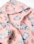 Robe de chambre en polaire corail avec motif stitch Rose foncé 3 - vertbaudet enfant 