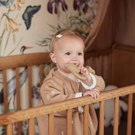 Anneau de dentition en caoutchouc Beige 3 - vertbaudet enfant 