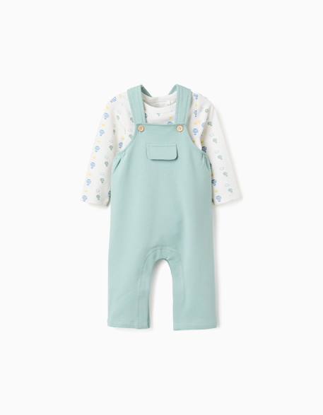 Bébé-Ensemble-Body à manches longues + combinaison
