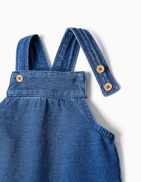 Body à manches longues rayé + combinaison Bleu clair 4 - vertbaudet enfant 