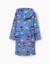 Robe de chambre en polaire corail à motif des avengers Bleu 2 - vertbaudet enfant 