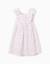 Robe en popeline à motif floral et volants Blanc 2 - vertbaudet enfant 
