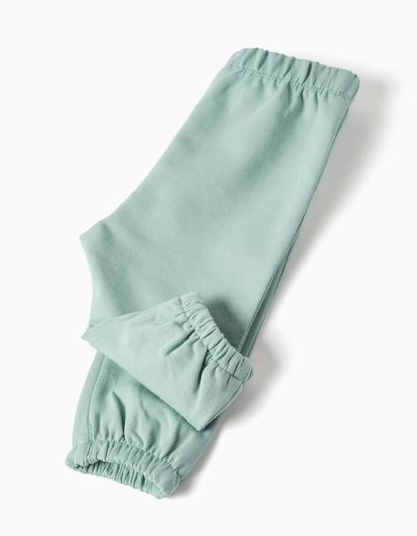 Sweat avec imprimé arc-en-ciel + pantalon Blanc 4 - vertbaudet enfant 