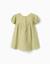 Robe en coton avec broderie anglaise Vert clair 2 - vertbaudet enfant 