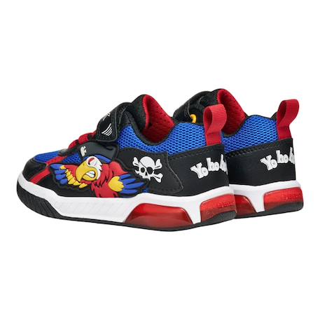 Baskets synthétique j inek Bleu 4 - vertbaudet enfant 