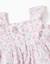 Robe en popeline à motif floral et volants Blanc 3 - vertbaudet enfant 