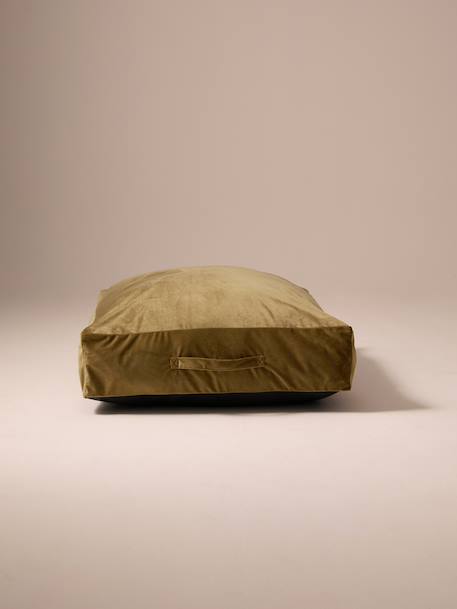 Housse matelas velours rectangle kaki 8 - vertbaudet enfant 