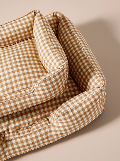 Panier matelassé pour chiens, disponible en 2 tailles noisette+rayé blanc 7 - vertbaudet enfant 
