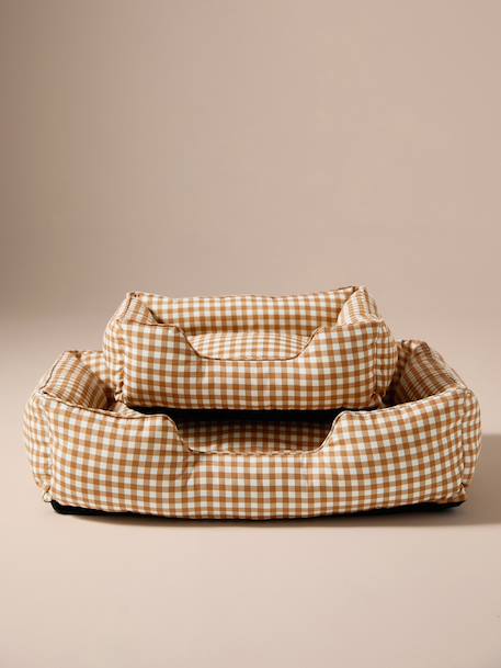 Panier matelassé pour chiens, disponible en 2 tailles noisette+rayé blanc 5 - vertbaudet enfant 