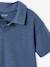 Polo uni garçon bleu 3 - vertbaudet enfant 