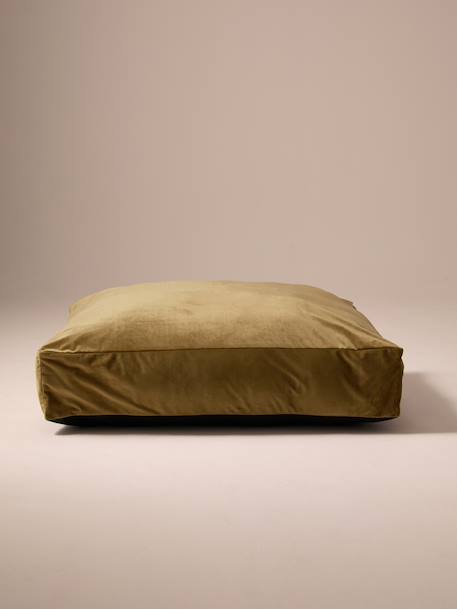 Housse matelas velours rectangle kaki 3 - vertbaudet enfant 
