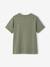 T-shirt manches courtes garçon blanc chiné+lichen 5 - vertbaudet enfant 