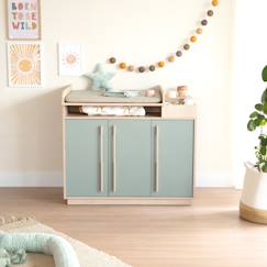 Chambre et rangement-Chambre-Commode, table à langer-Commode évolutive avec extension à langer amovible selva