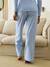Pyjama grossesse allaitement lavande 6 - vertbaudet enfant 