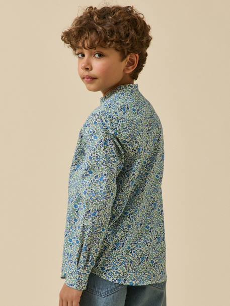 Chemise en tissu liberty - collection fêtes et mariages Liberty ava 4 - vertbaudet enfant 