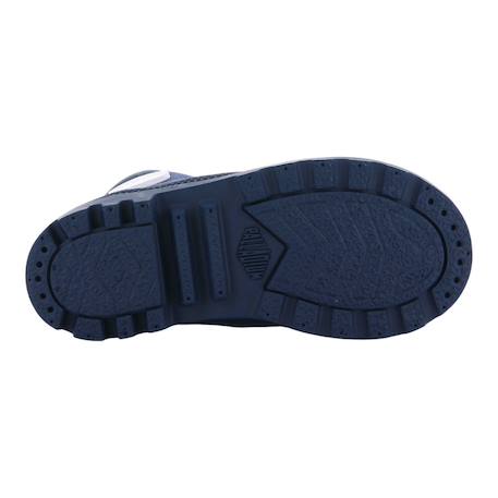 Baskets garçon en cuir fourrées – confort et chaleur Bleu 6 - vertbaudet enfant 