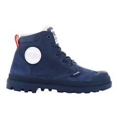Chaussures-Baskets garçon en cuir fourrées – confort et chaleur