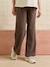 Pantalon droit grossesse chocolat 2 - vertbaudet enfant 