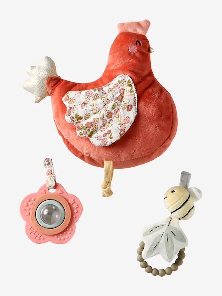 Peluche à suspendre poule Cocotte 4 - vertbaudet enfant 