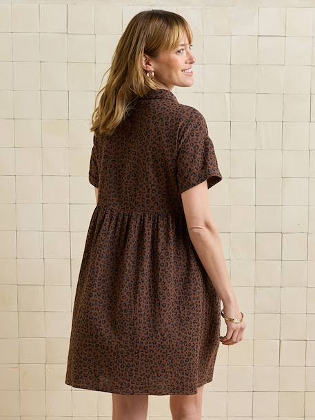 Robe chemise grossesse chocolat 4 - vertbaudet enfant 